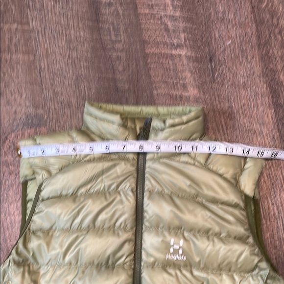 HAGLOFS Lightweight down Vest in Light Olive - Picture 7 of 10